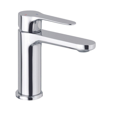 Go By Van Marcke Nero Robinet de lavabo - 15,1cm - posé - mitigeur - laiton chromé