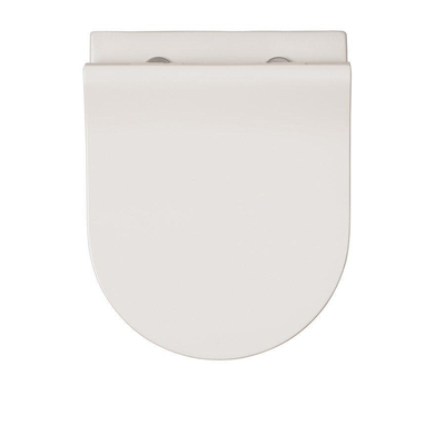 Crosswater Glide II Toiletbril - 46cm - softclose - quickrelease - mat wit
