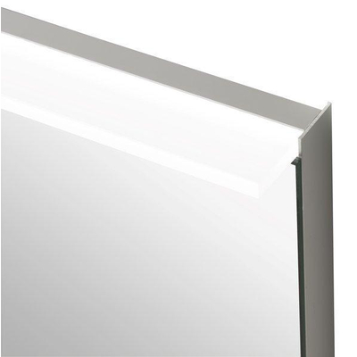 Plieger Edge spiegel – 100x65 cm – directe LED boven