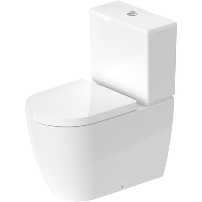 Duravit ME by Starck duoblokpot diepspoel vario zonder reservoir 37x65cm met wondergliss wit