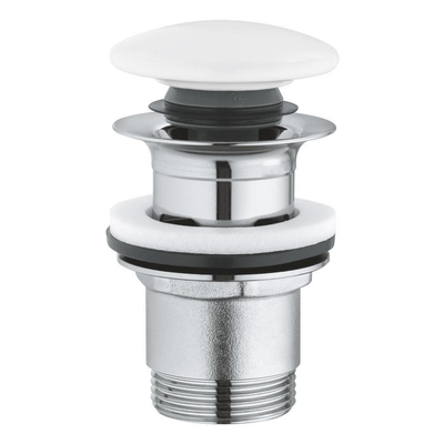 GROHE Essence afvoerplug push-open keramisch - wit