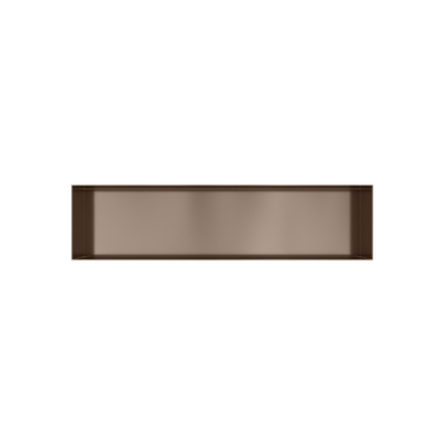 Hotbath &MORE Inbouwbox of inbouwnis - 30x120x10 - frameless - Tuscan bronze