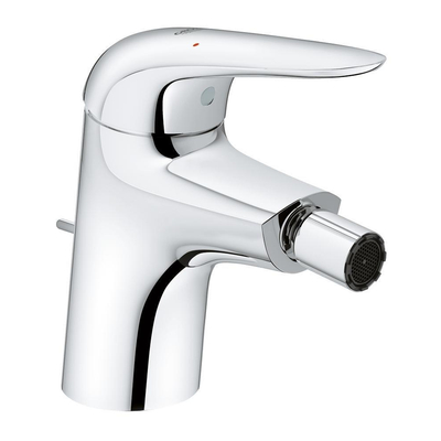 GROHE Eurostyle New Mitigeur monocommande de bidet 1 trou taille S avec vidage avec levier plein chromé