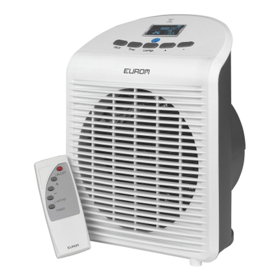Eurom Safe-T-Fan heater 2000 LCD Ventilatorkachel 2000watt Wit