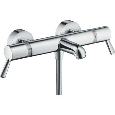 Hansgrohe Ecostat Comfort Care Mitigeur thermostatique de baignoire avec poignées allongées chrome