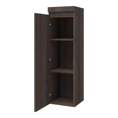 BRAUER Solution Armoire colonne chêne massif 35x120cm gauche Black Oak