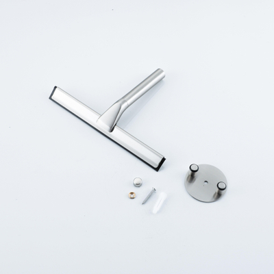 Fortifura Galeria Porte-lame à vitre - support - 22cm - Acier inoxydable brossé PVD