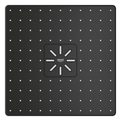 GROHE Rainshower SmartActive Cube 310 douche de tête - 31x31cm - 2 jets - phantom black (noir)