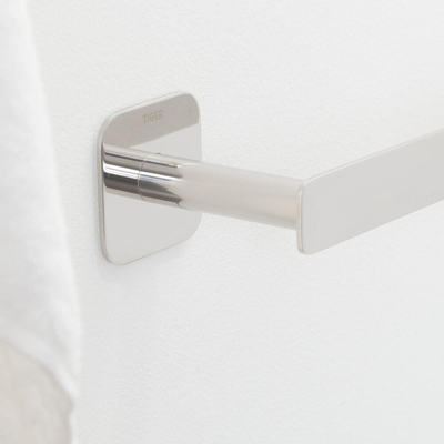 Tiger Colar Toiletrolhouder rechthoek RVS gepolijst 16x5x6.9cm