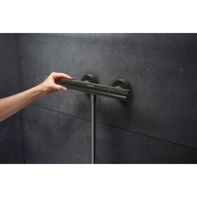 Hansgrohe Ecostat Element opbouw douchethermostaat Brushed Black Chrome