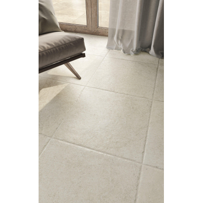 ÉCHANTILLON Terravito Horeno Carrelage de sol céramique - 30x30cm - 9,0mm - rectifié - Blanc