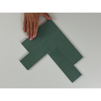 Equipe Cerámicas Kalma carreau mural - 6x18,6cm - Blue Lake brillant (bleu)