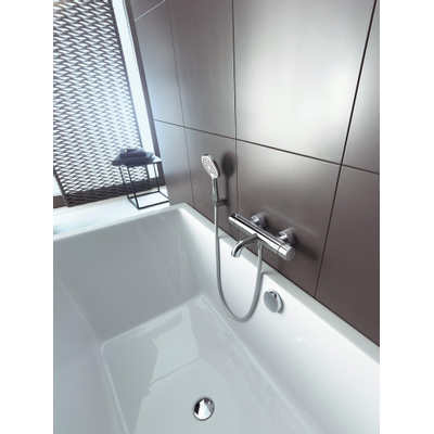 Duravit C.1 Badthermostaat - opbouw - 338x190x68mm - hoogglans chroom
