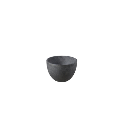Ideavit Mini Waskom 22,5x15cm rond mini concrete beton dark grey TWEEDEKANS