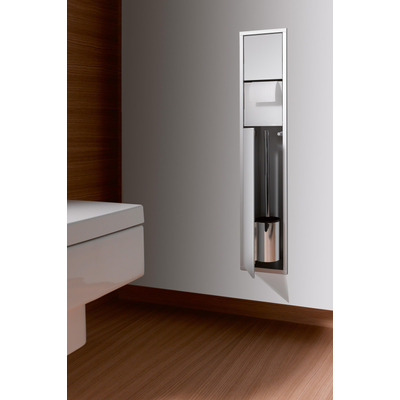 Emco Asis 150 module de WC encastrée chrome/blanc
