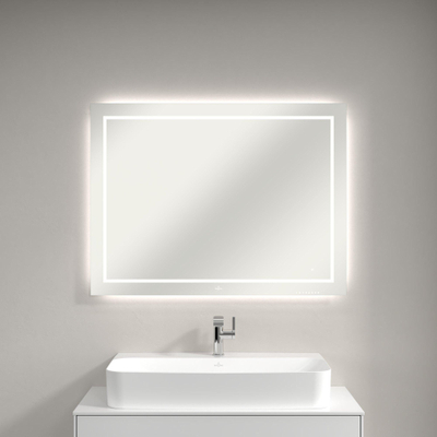 Villeroy & Boch Finion Miroir avec éclairage 100x75cm Verre