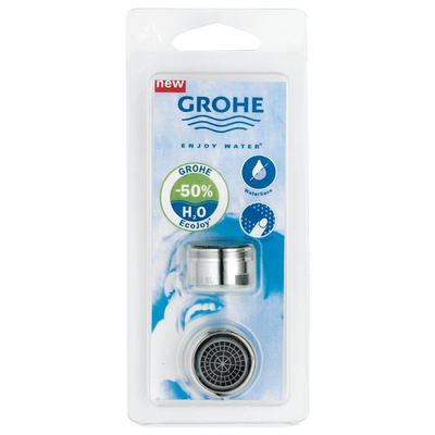 GROHE ecomousseur jet breaker 2 pièces chrome