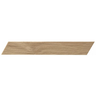 ÉCHANTILLON Terravito Elmare carreau mural et de sol - 7.5x45cm - 9mm - Rectangulaire - Imitation bois - Natural Chevron Mat