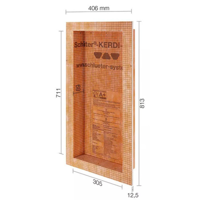 Schluter niche encastrée 305x711mm