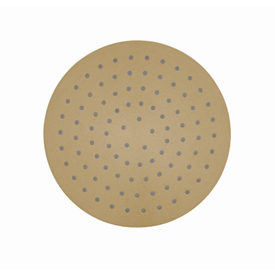 Crosswater 3ONE6 Hoofddouche - 20cm - gecoat messing geborsteld (goud)