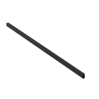 Marenza Universo joint à boule/bavette d'étanchéité/barrière d'eau - universel - 200cm raccourcissable - pour verre 8mm - mat noir