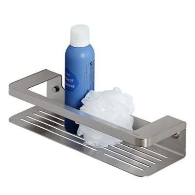 Tiger Caddy Panier de douche ou porte-serviettes 35 cm Inox brossé