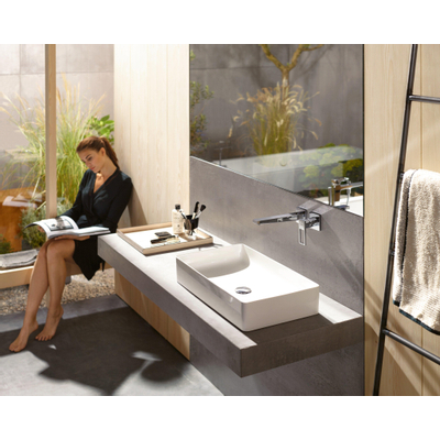 Hansgrohe Metropol Inbouw wastafelmengkraan - afbouwdeel - wandmontage uitloop 225mm - hoogglans chroom