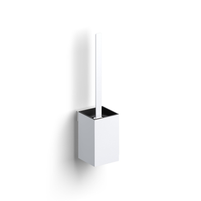 Clou Fold ensemble balai de toilettes - hauteur 35,5 cm - modèle mural - blanc mat