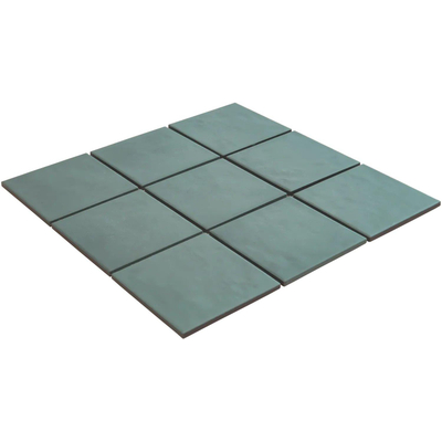 La Mosaic Factory Kasba carreau mosaïque - 30x30cm - carrelage mural - Carré - Porcelaine Ocean Blue Mat