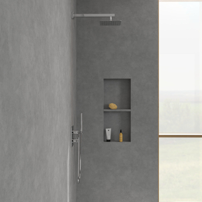 Villeroy & Boch Universal Showers douche principale - 20cm - carré - chrome