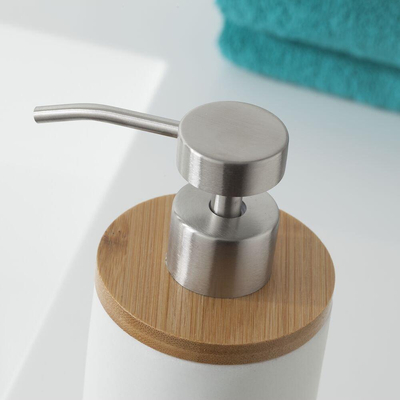 Sealskin Grace Distributeur de savon Résine blanche