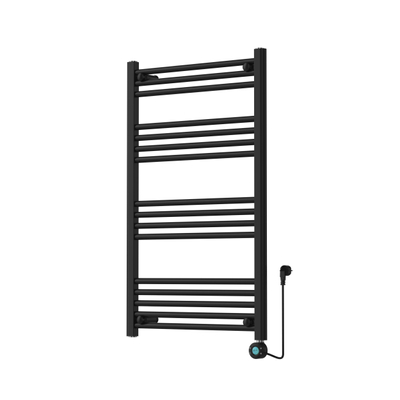 Rosani Avant Radiateur électrique - 100x60cm - 400watt - noir mat