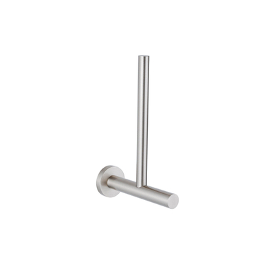 FugaFlow Eccelente Porte-rouleau de réserve - Forme en T - Acier inoxydable brossé