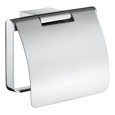 Smedbo Air Porte-papier toilette avec abattant chrome