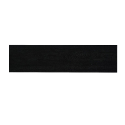 Arcqua living meuble 180x46x30cm 2 tiroirs sans poignée panneau de particules mélaminé chêne noir