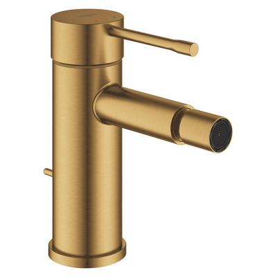 Grohe Essence New Bidetkraan - S-Size - met waste - brushed cool sunrise (goud)