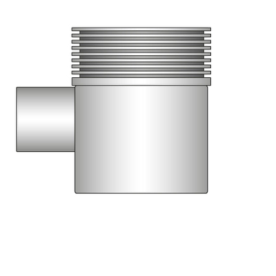 Easy Drain Multi corps de siphon sortie latérale haute 50mm