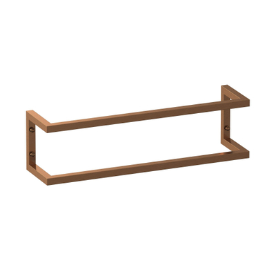 BRAUER Combi Porte-serviettes - 60x15x15cm - horizontal/vertical - cuivre brossé