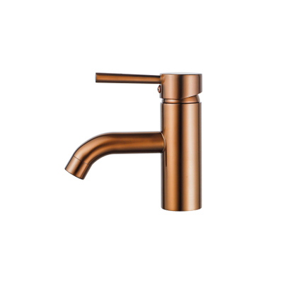 Fortifura Calvi Wastafelkraan - 14.8cm - opbouw - PVD - geborsteld koper