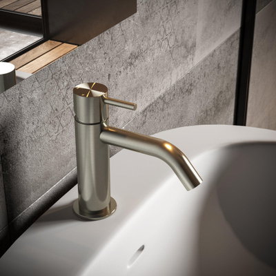 Hotbath Archie mitigeur de lavabo sans vidage inox