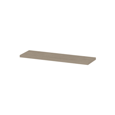 INK Topdeck Wastafelblad - 120x45x3.5cm - tbv onderkast - MFC - Ivoor eiken