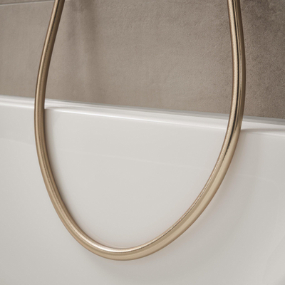Hansgrohe Pulsify S Puro Puro1jet - showerpipe - ecosmart - 260 - thermostatisch - 3jet - handdouche en doucheslang - 160cm - thermostaat - geborsteld brons