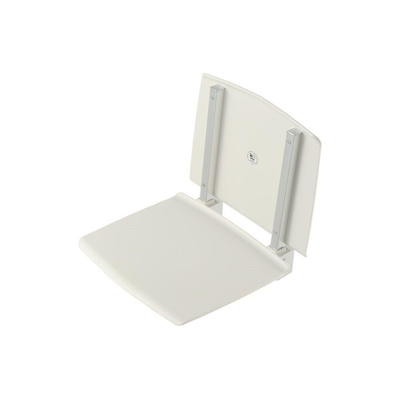 Geesa Comfort & Safety Siège de douche rabattable Blanc