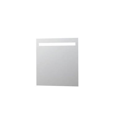 INK SP2 Spiegel - 90x3x80cm - LED horizontaal colour changing - dimbaar - aluminium Zilver