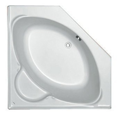 Plieger Contour panneau frontal 125cm pour baignoire d'angle Contour blanc