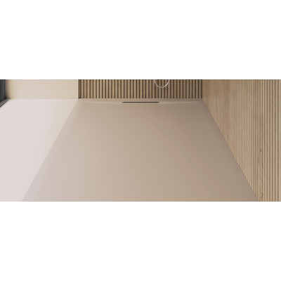 Riho ISOLA Douchebak - 140x90x3cm - mat pebble grey
