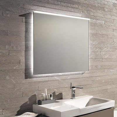 Geberit Xeno2 spiegel - met indirecte verlichting - 90x70cm - zilver