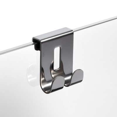 Haceka Selection Patère Double Courte Chromé