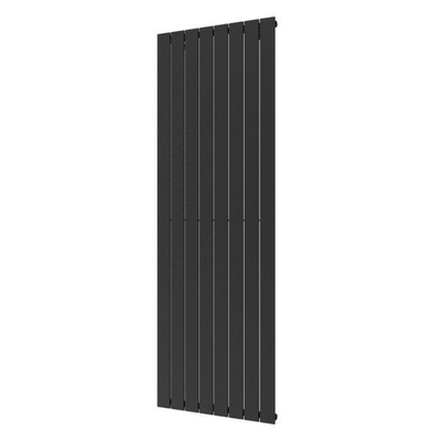 Plieger Cavallino Retto radiateur design vertical simple raccord central 1800x602mm 1205W noir graphite (black graphite)
