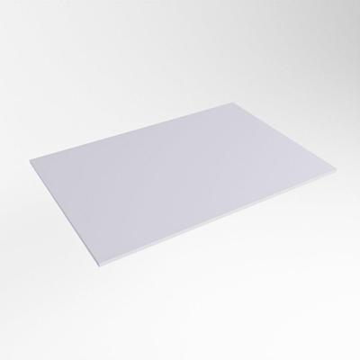 Mondiaz TOP 23 Plan sous vasque - 40x23.5x0.9cm - compatible comme plan de meuble - solid surface - Cale
